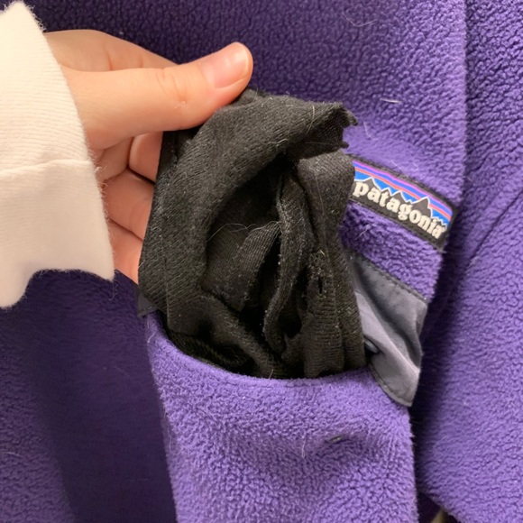 Patagonia synchilla purple pullover fleece - Picture 2 of 4